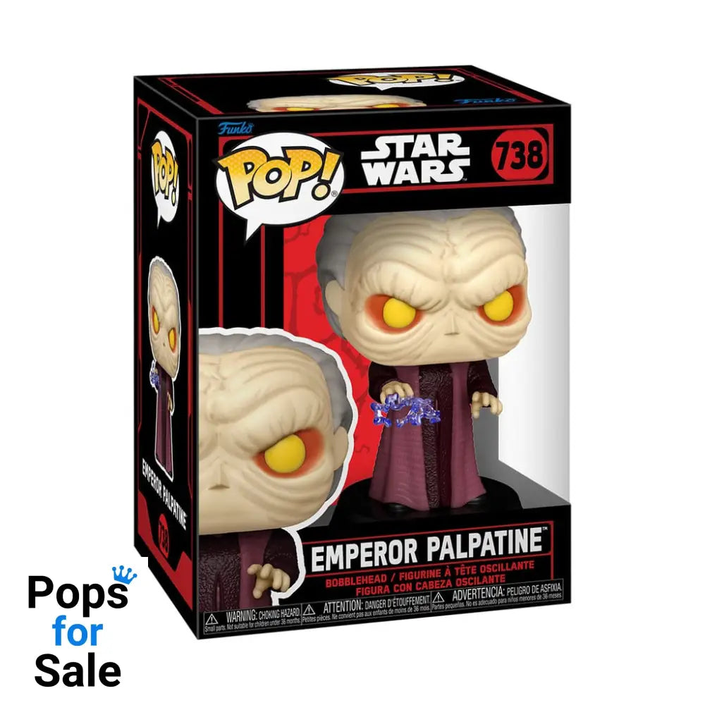 738 Emperor Palpatine - Star Wars: Dark Side Funko Pop Preorder