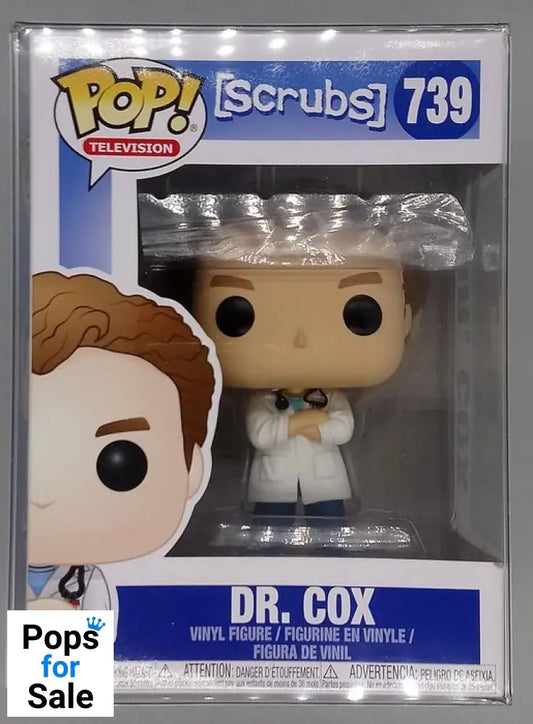 #739 Dr. Cox - Scrubs - Box Damaged Funko POP