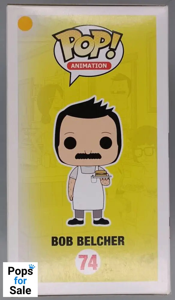 74 Bob Belcher - Bobs Burgers - Box Damaged Funko POP