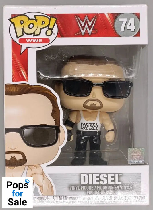 #74 Diesel - WWE - Box Damaged Funko POP