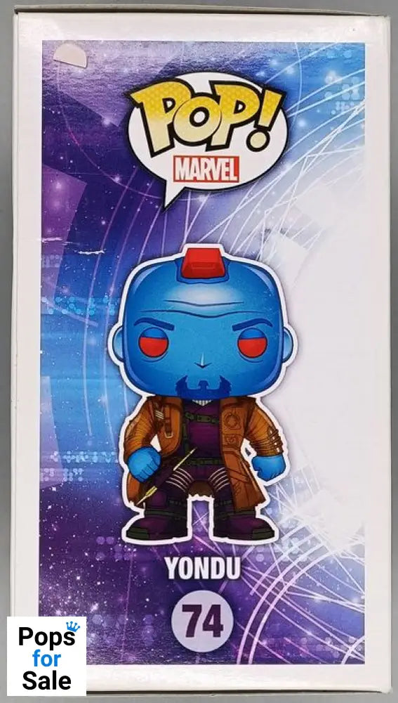 #74 Yondu - Marvel Guardians of the Galaxy - Box Damaged Funko POP