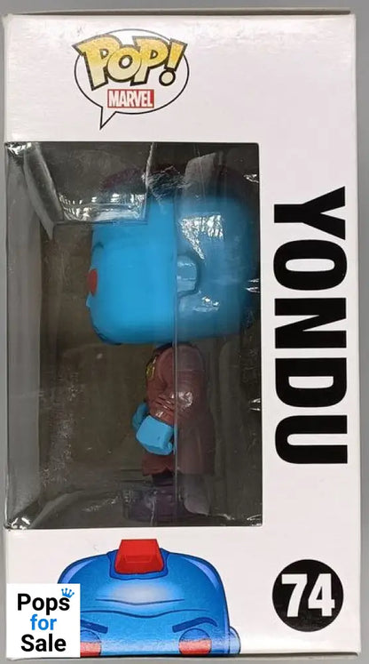 #74 Yondu - Marvel Guardians of the Galaxy - Box Damaged Funko POP