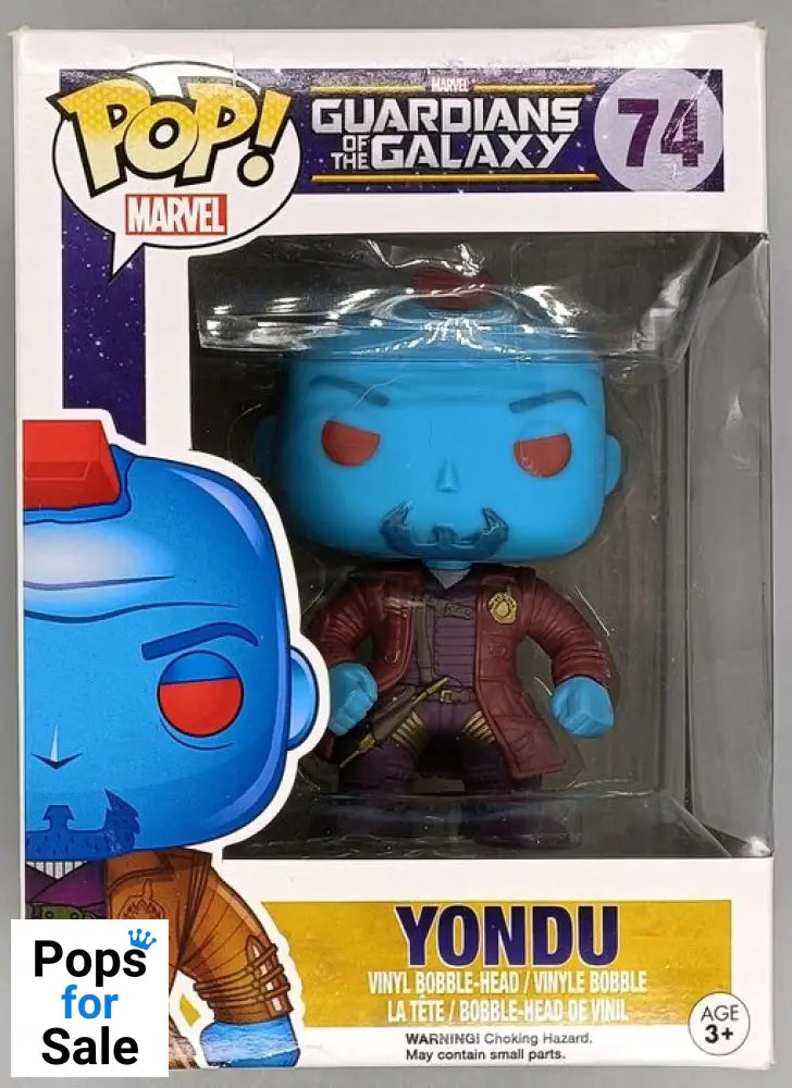 #74 Yondu - Marvel Guardians of the Galaxy - Box Damaged Funko POP