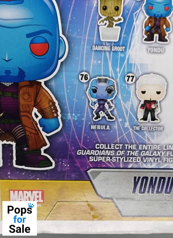 #74 Yondu - Marvel Guardians of the Galaxy - Box Damaged Funko POP