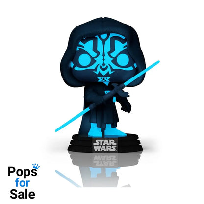 740 Darth Maul (Holo) - Glow - Star Wars: Dark Side Funko POP - Brand New