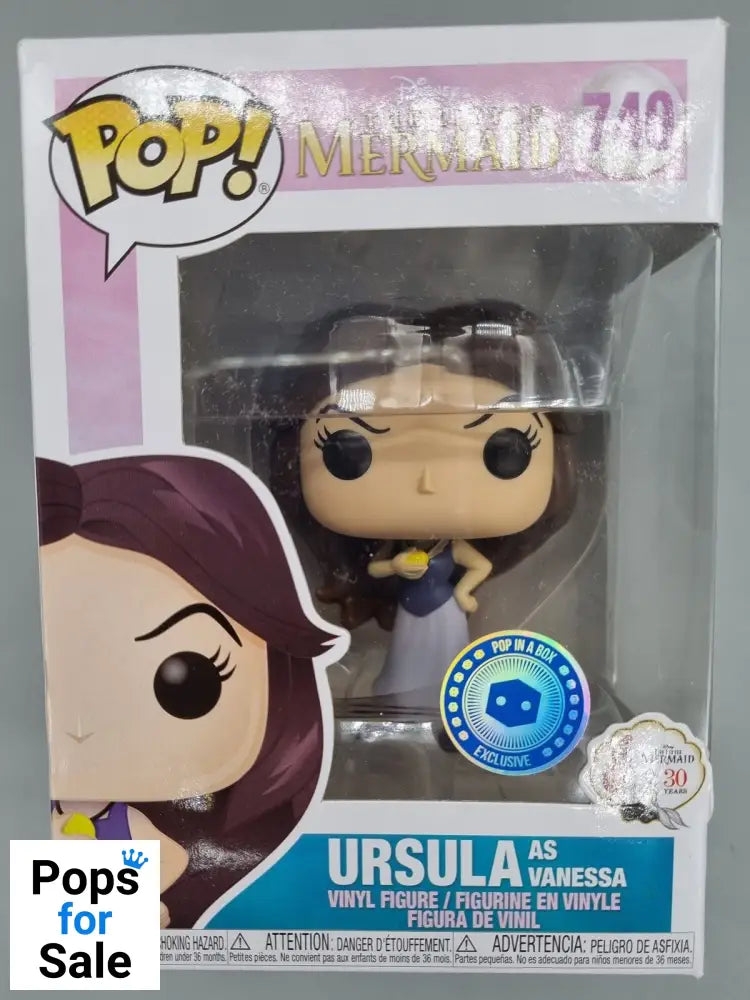 #740 Ursula (as Vanessa) - Disney The Little Mermaid Funko POP