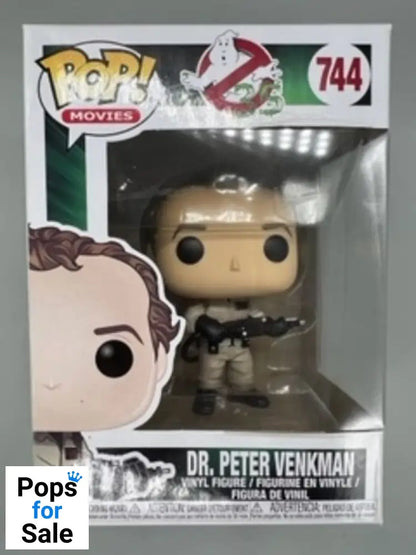 #744 Dr. Peter Venkman - Ghostbusters - Box Damaged Funko POP