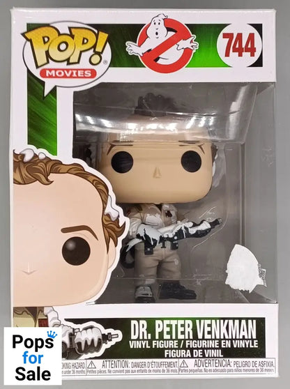 744 Dr. Peter Venkman (Slimed) - Ghostbusters - Funko POP - Box Damaged
