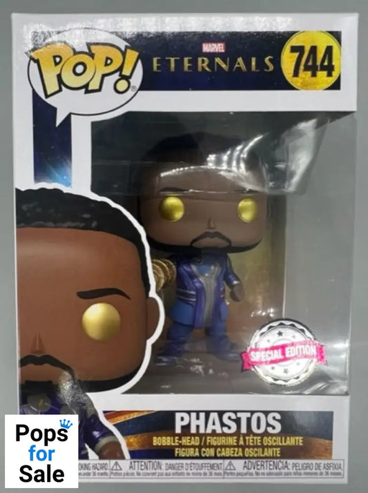 #744 Phastos (w/ Weapon) - Marvel Eternals Funko POP