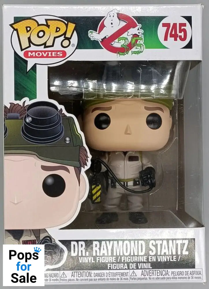 #745 Dr. Raymond Stantz - Ghostbusters - Box Damaged Funko POP