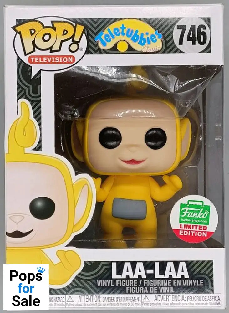 #746 Laa-Laa - Teletubbies - Box Damaged Funko POP