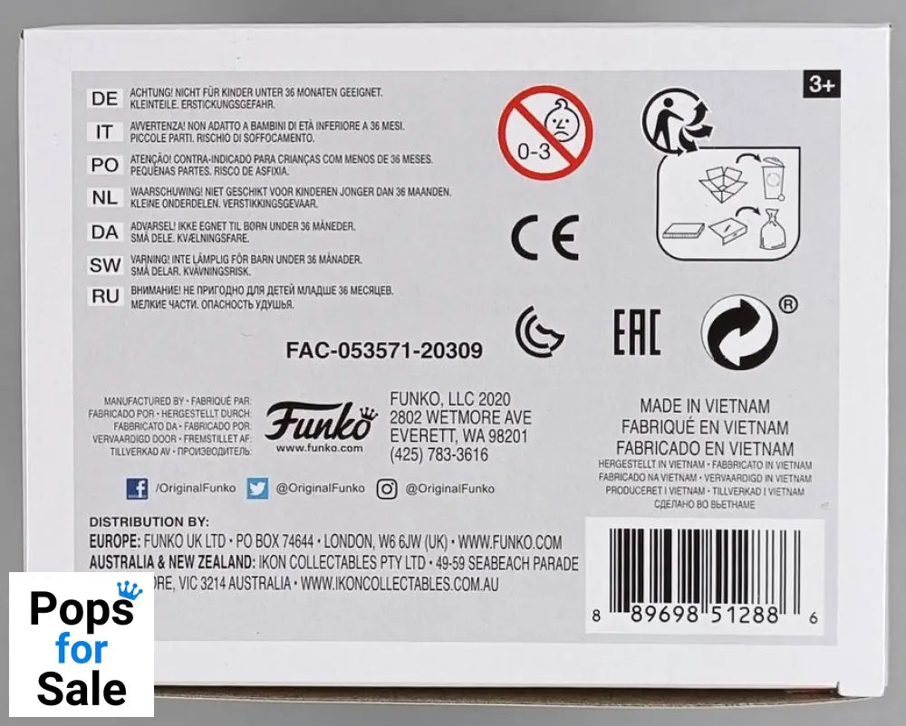 747 Loki (w/ Tesseract) - Glow - Marvel Avengers Endgame Funko POP