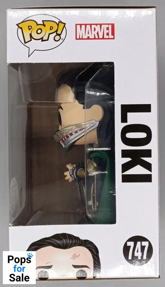 747 Loki (w/ Tesseract) - Glow - Marvel Avengers Endgame Funko POP