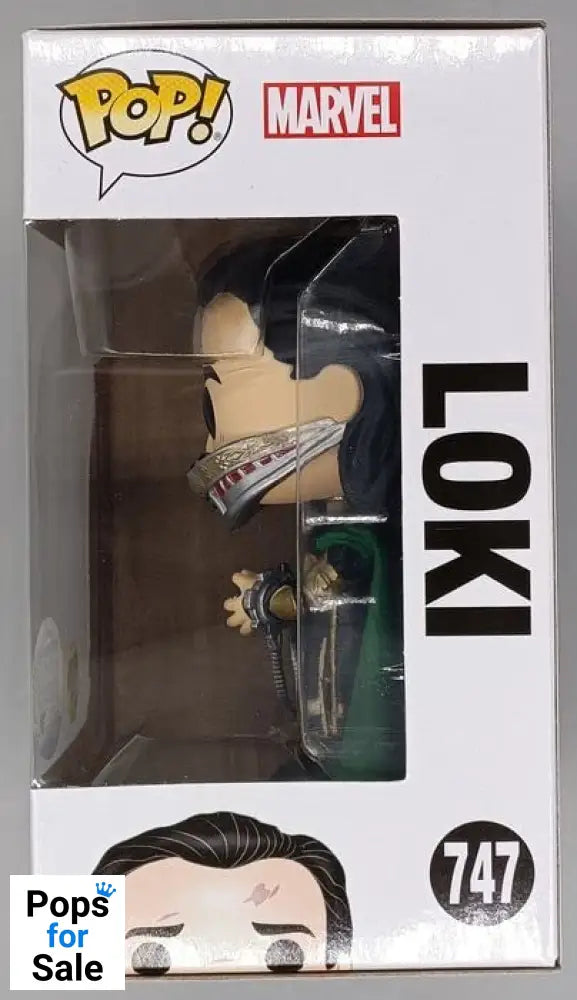 747 Loki (w/ Tesseract) - Glow - Marvel Avengers Endgame Funko POP