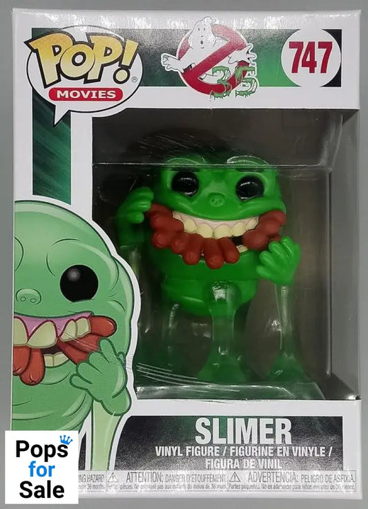 #747 Slimer (w/ Hot Dogs) - Ghostbusters - Box Damaged Funko POP