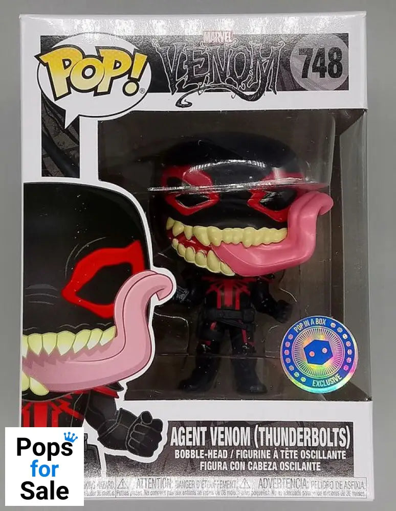 #748 Agent Venom (Thunderbolts) - Marvel Venom Funko POP