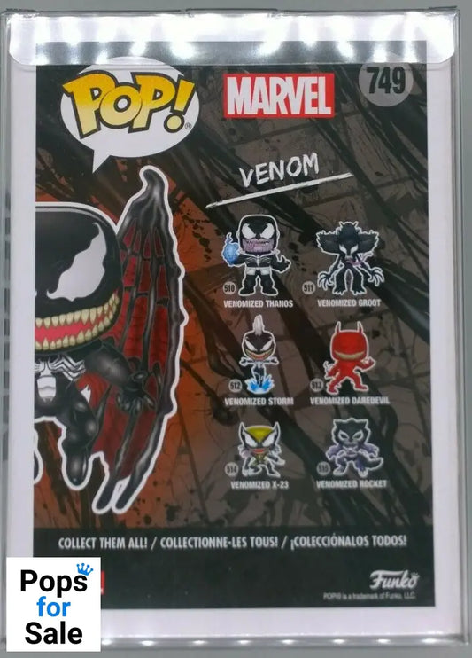 749 Venom (w/ Wings) - Glow Chase Special Edition - Marvel Funko POP
