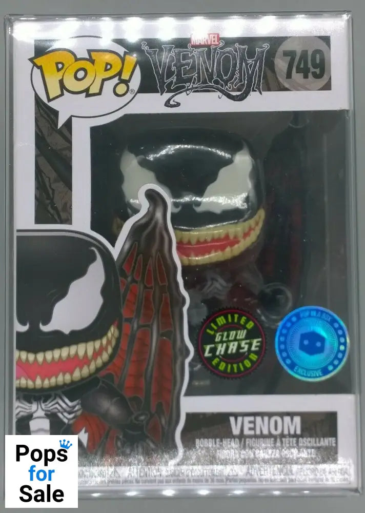 749 Venom (w/ Wings) - Glow Chase Special Edition - Marvel Funko POP