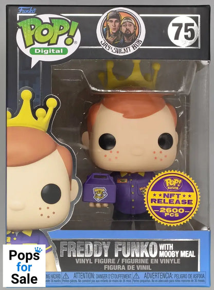 #75 Freddy Funko (with Mooby Meal) Digital 2600pc - Box Damaged Funko POP