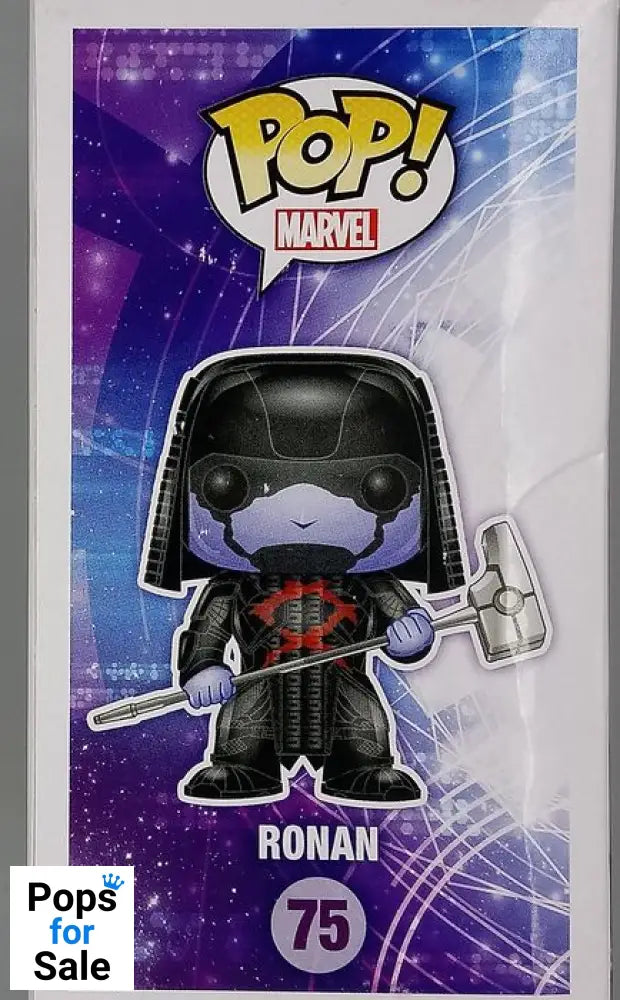 #75 Ronan - Marvel Guardians of the Galaxy - Box Damaged Funko POP