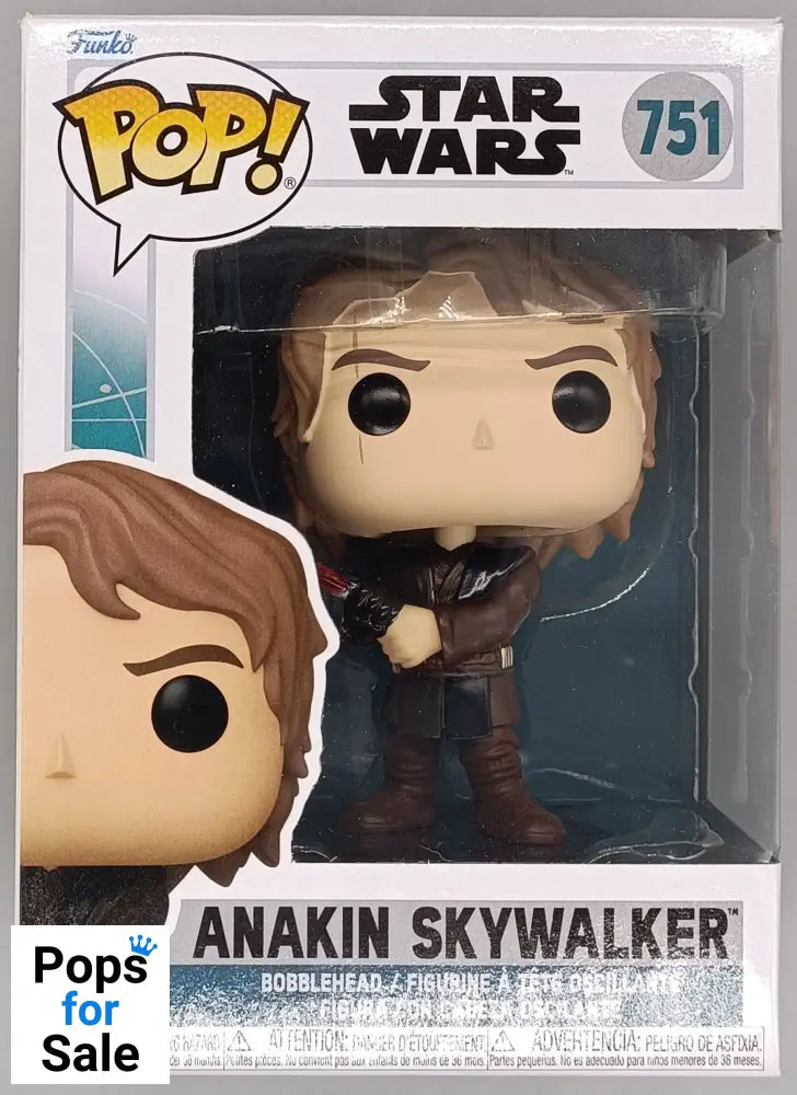 751 Anakin Skywalker - Star Wars: Ahsoka - Funko POP - Box Damaged