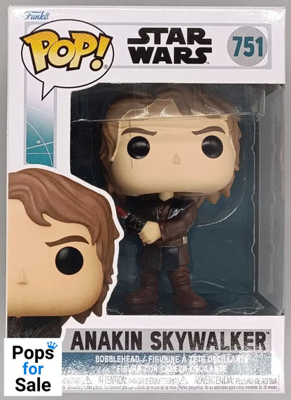 751 Anakin Skywalker - Star Wars: Ahsoka - Funko POP - Box Damaged