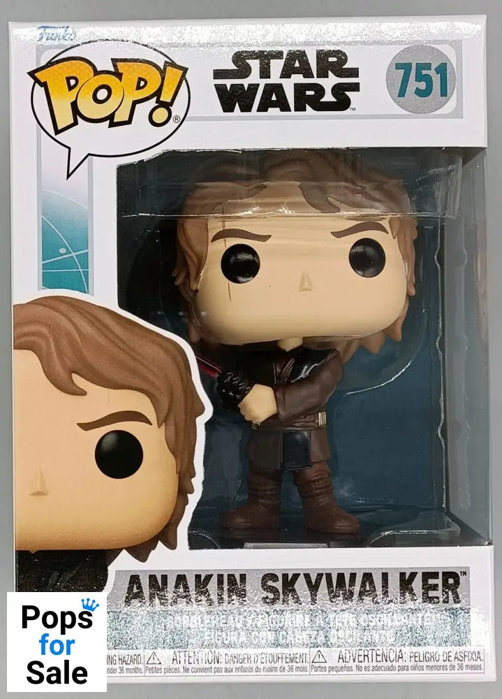 751 Anakin Skywalker - Star Wars: Ahsoka Funko POP - Brand New