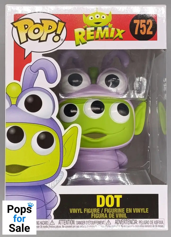 752 Dot (Alien) - Disney Toy Story Remix - Funko POP - Box Damaged