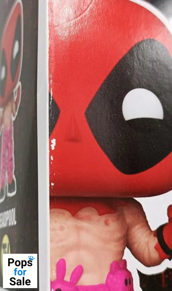 #754 Deadpool (w/ Teddy Pants) Marvel - 2021 Con Box Damaged Funko POP