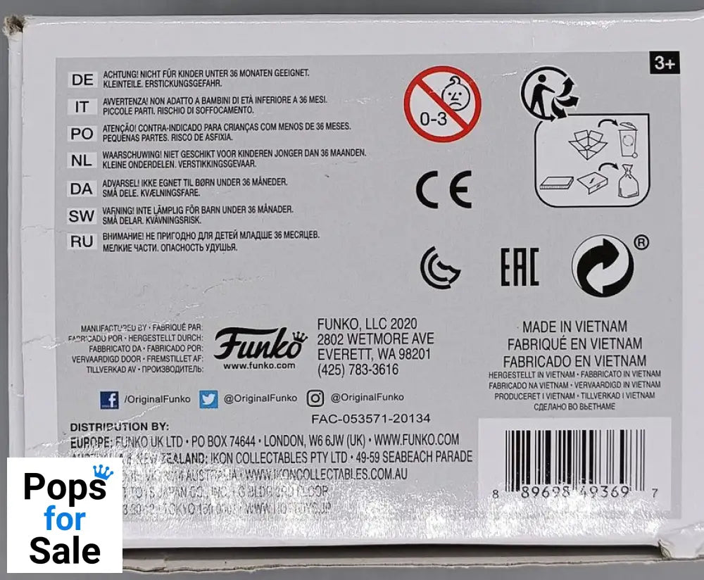 755 Russell (Alien) - Disney Pixar - Funko POP - Box Damaged