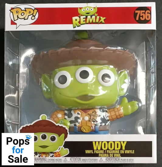 #756 Woody (Alien) - 10 Inch - Disney - Box Damaged Funko POP