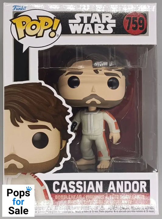 759 Cassian Andor - Star Wars Andor Funko POP