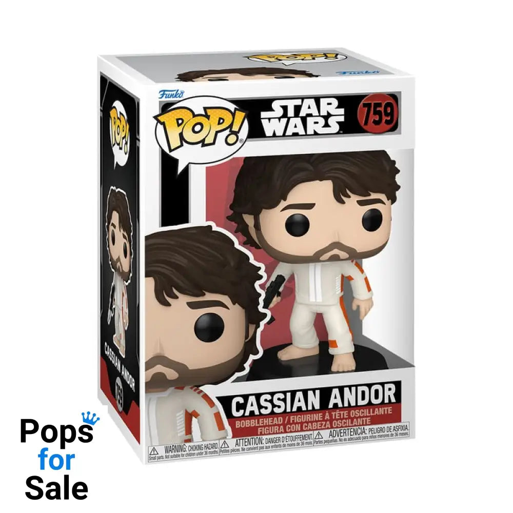 759 Cassian Andor - Star Wars Andor Funko POP PRESALE