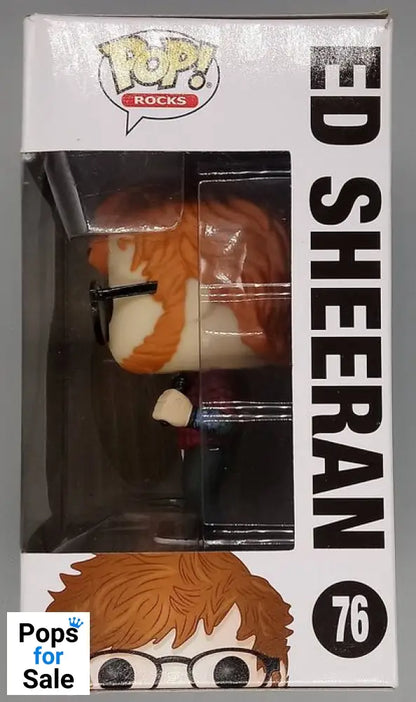 76 Ed Sheeran - Rocks - Box Damaged Funko POP