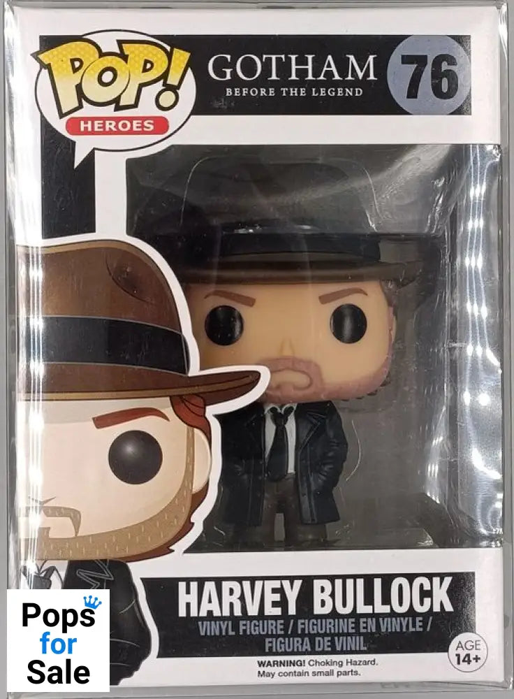 #76 Harvey Bullock - DC Gotham Funko POP