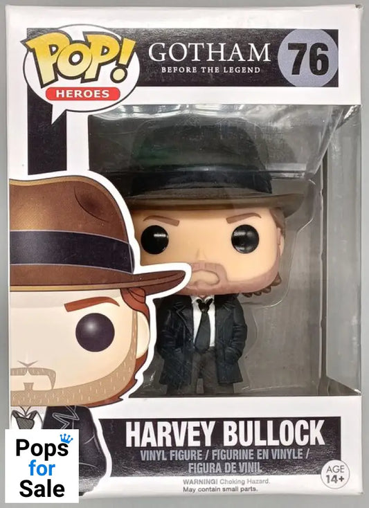 76 Harvey Bullock - DC Gotham - Funko POP - Box Damaged