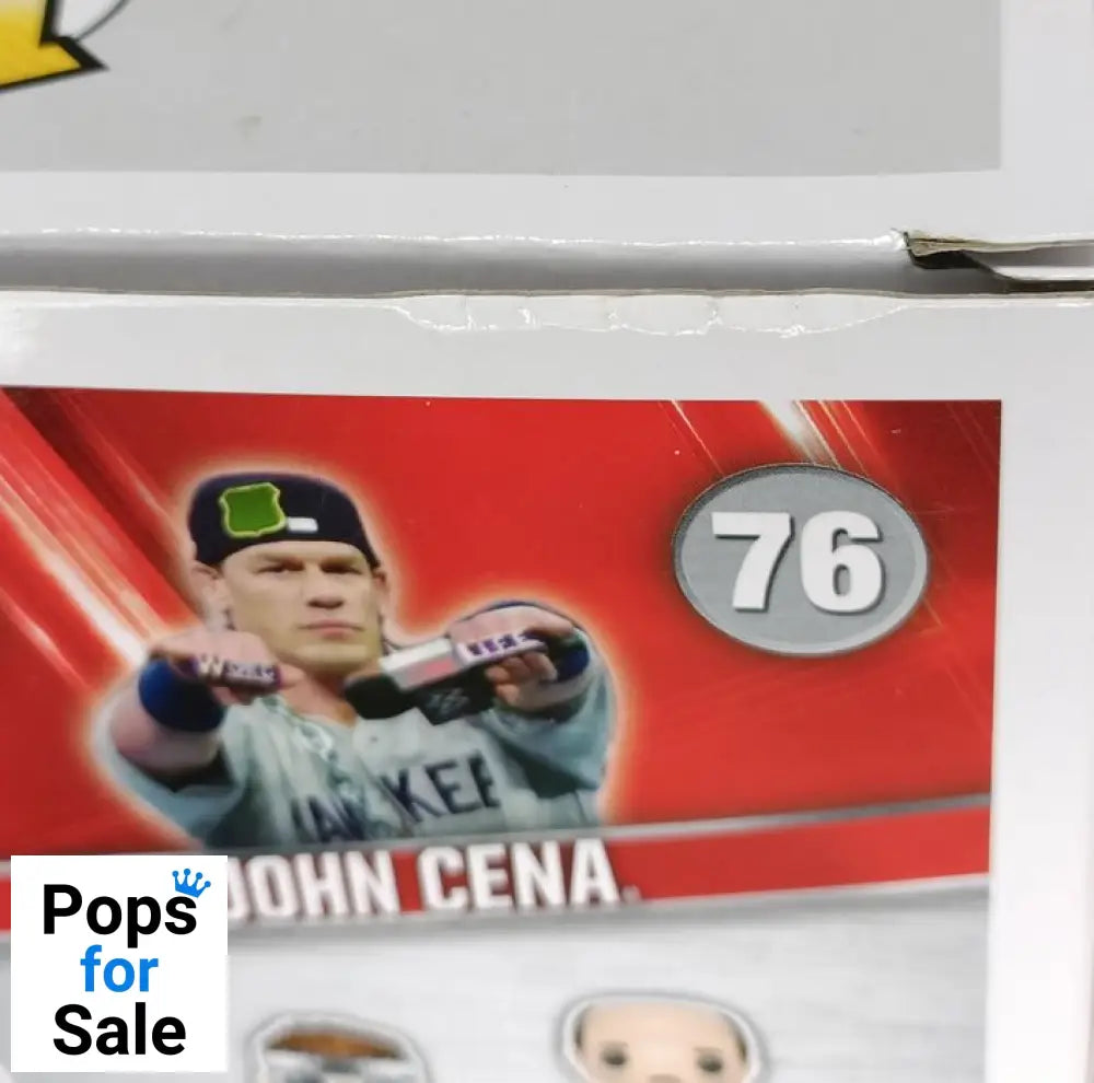 #76 John Cena (Dr. of Thuganomics) - WWE - Box Damaged Funko POP