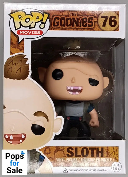 #76 Sloth - The Goonies - Box Damaged Funko POP