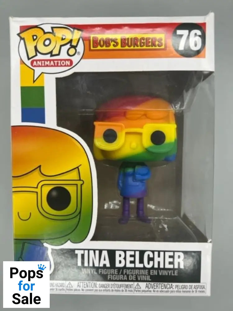 76 Tina Belcher (Pride) - Bobs Burgers - Box Damaged Funko POP