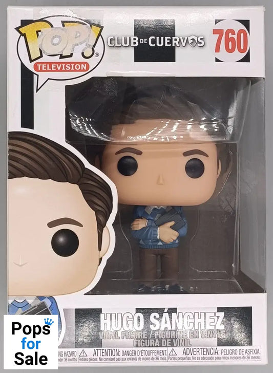 760 Hugo Sánchez - Club de Cuervos - Box Damaged Funko POP