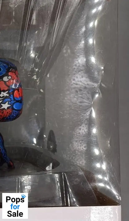 #762 Spider-Man - Deluxe - Marvel Street Art - Box Damaged Funko POP