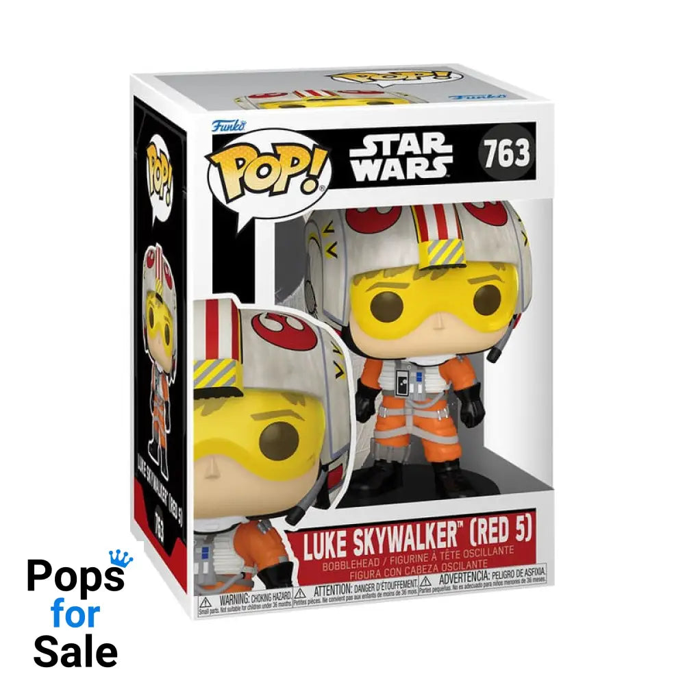 763 Luke Skywalker (Red 5) - Star Wars Funko Pop Presale