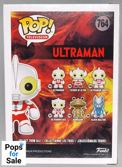 #764 Ultraman - Glow - Pop Television - Ultraman Funko POP