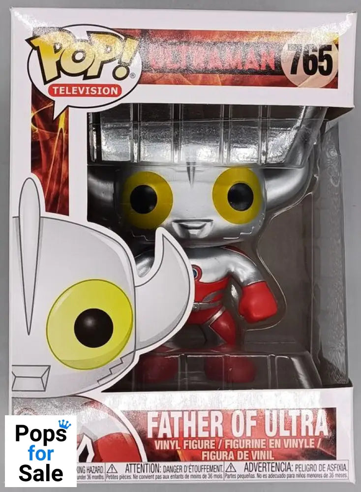 #765 Father of Ultra - Ultraman - Box Damaged Funko POP