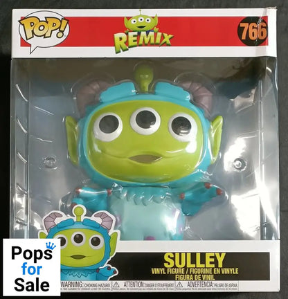 #766 Sulley (Alien) - 10 Inch - Disney - Box Damaged Funko POP