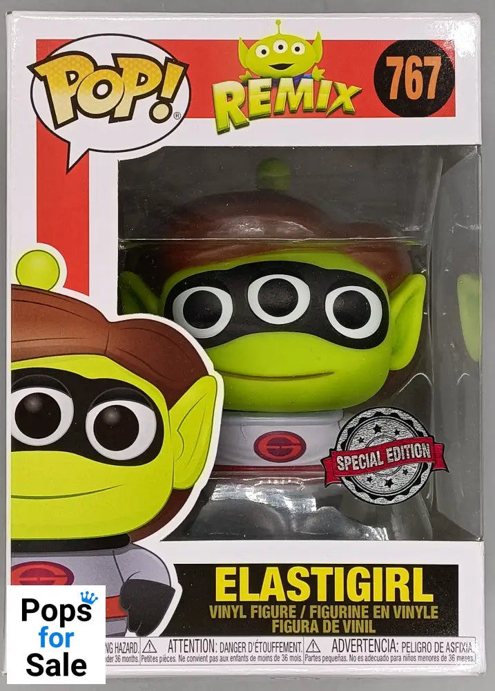 #767 Elastigirl (Alien) - Disney Toy Story Incr - Box Damaged Funko POP