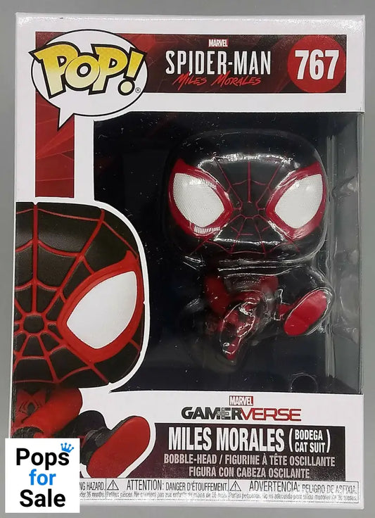 767 Miles Morales (Bodega Cat Suit) - Spider-Man Funko POP