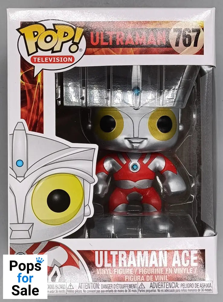 #767 Ultraman Ace - Ultraman - Box Damaged Funko POP