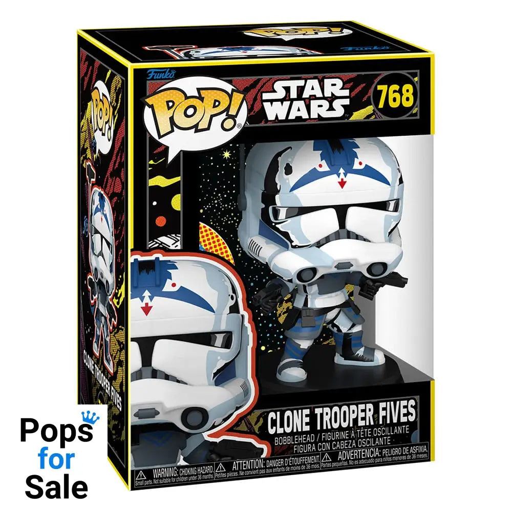 768 Clone Trooper Fives (Retro) - Star Wars Funko Pop Presale