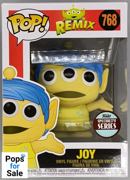 #768 Joy (Alien) - Disney Toy Story Inside Out - Box Damaged Funko POP